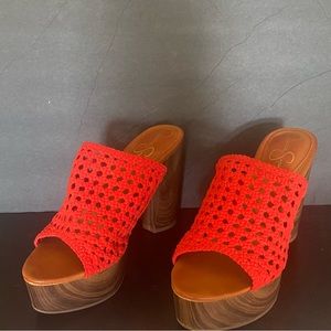 Jessica Simpson Red Sandals